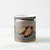 Mug Elegant Moroccan Babouche & Zellij Mosaic Art (Centre)