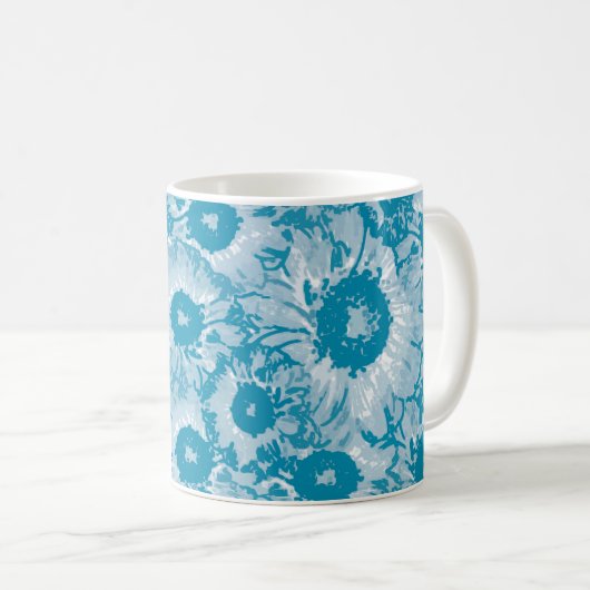 Mug Élégant Motif botanique (Devant droit)