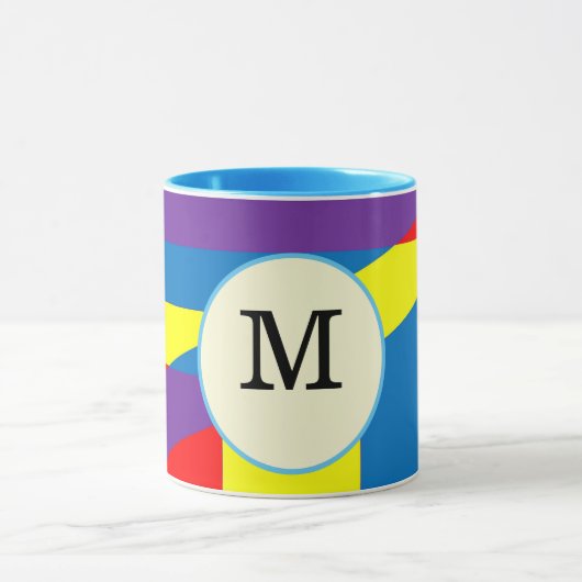 Mug Elégant Motif coloré (Centre)