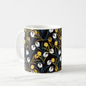 Mug Élégant motif floral de Tulipe (Devant gauche)