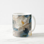 Mug Élégant motif floral Gardenia (Devant droit)