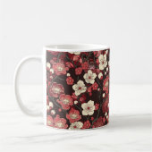 Mug Élégant Motif sans couture en fleur de cerisier (1 (Gauche)