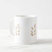 Mug Elegant Nature-Inspired Coffee Cup in Neutral  (Devant gauche)