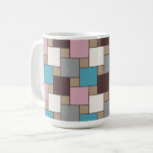 Mug Élégant nectar rose (Devant gauche)