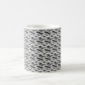 Mug Élégant noir et blanc (Centre)