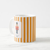 Mug Elegant Nutcracker on The Yellow Stripes (Devant gauche)