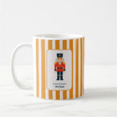 Mug Elegant Nutcracker on The Yellow Stripes (Gauche)
