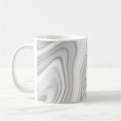Mug Élégant parties scintillant en or liquide motif en (Gauche)