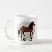 Mug Elégant Paso Fino Horse - Gaited Breed Art (Gauche)