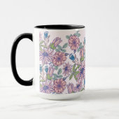 Mug Elégant Pastel Floral Dream Garden (Gauche)