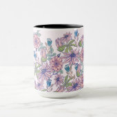 Mug Elégant Pastel Floral Dream Garden (Centre)
