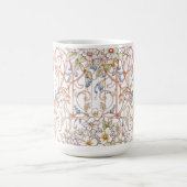 Mug Élégant Pastel Vintage Floral (Centre)