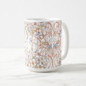 Mug Élégant Pastel Vintage Floral (Devant droit)