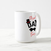 Mug Élégant père jamais Fête des pères (Devant droit)