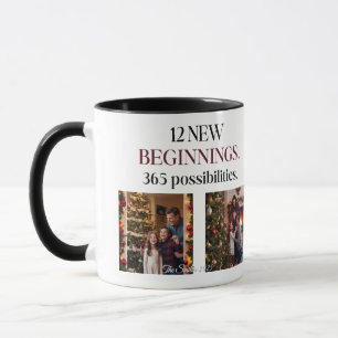 Mug Elégant Personnalisé 2025 Calendrier Photo