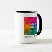Mug Élégant Personnalisé Haute Qualité Classique 15oz (Devant droit)