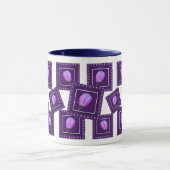 Mug Elegant Pink and Purple Spring Blossom Floral (Centre)