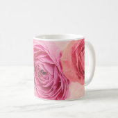 Mug Elegant pink bouquets (Devant droit)