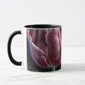 Mug 'Elegant Purple Tulip' 15 ou 18 oz (Gauche)