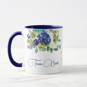 Mug Élégant Rose de l'équipe de Mariages de la marine