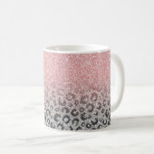Mug Élégant Rose Gold Parties scintillant Empreinte de (Devant droit)