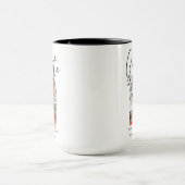 Mug Élégant Script Multi Photo Graduate (Centre)