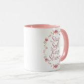 Mug Elegant Self Love and Resilience Saying (Devant droit)