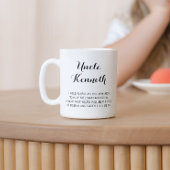 Mug Elégant Seras-Tu Mon Parrain ?