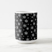 Mug Elegant Silver Snowflake | Winter Holiday (Centre)