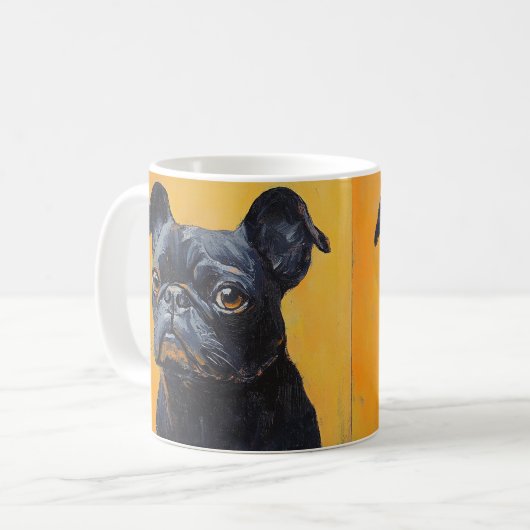 Mug Elegant Simple Custom Pet's Simple Modern Photo (Devant gauche)
