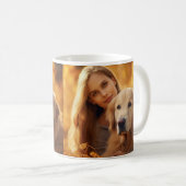 Mug Elegant Simple Custom Pet's Simple Modern Photo (Devant droit)