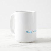 Mug Élégant Simple Minimaliste (Devant gauche)
