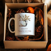Mug Élégant Thanksgiving Fall Friendsgiving Cadeau