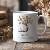Mug Élégant Thanksgiving Fall Friendsgiving Cadeau