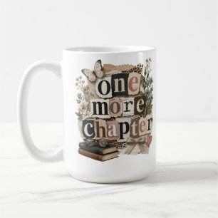 Mug Élégant Un chapitre de plus retro vintage amoureux