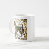 Mug Elegant Viennese Secession Fox Terrier (Devant gauche)