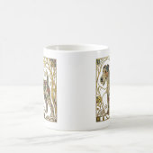 Mug Elegant Viennese Secession Fox Terrier (Centre)