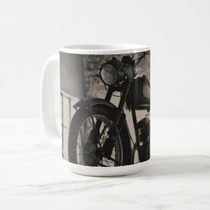 Mug Élégant Vieux Moto Motorcycle Motorcycle Rider