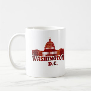 Mug Élégant Vintage Washington DC