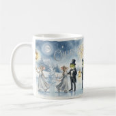 Mug “Elegant Winter Celebration – Champagne Toast Holi (Gauche)