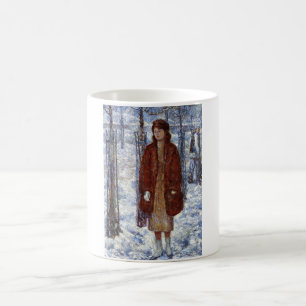 Mug Elegant Woman (Snowy Winter de 1918 à New York)