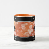 Mug Élégante 8ème anniversaire du Mariage de bronze (Centre)