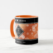 Mug Élégante 8ème anniversaire du Mariage de bronze (Devant gauche)