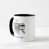 Mug Élégante année 2022 du Tigre (Devant gauche)