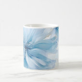 Mug Elégante aquarelle à fleurs florales d'Aquarelle (Centre)