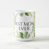 Mug Elégante aquarelle botanique fleurs sauvages Meill (Centre)