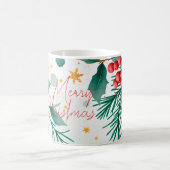 Mug Elégante aquarelle Joyeux Noël (Centre)