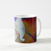 Mug Elégante aquarelle orchidée (Devant droit)
