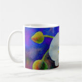 Mug Elégante aquarelle orchidée (Gauche)