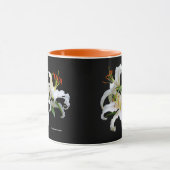 Mug Elégante Casablanca White Oriental Lilies (Centre)